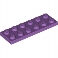 

Lego płytka 2x6 średni lawendowy 3795