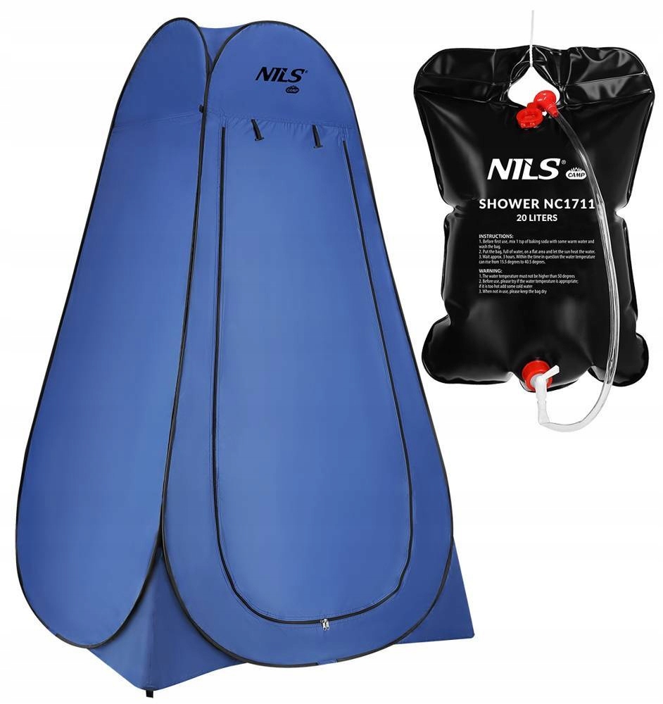 Převlékárna Stan Plážová toaleta Přenosná Sprcha Nils