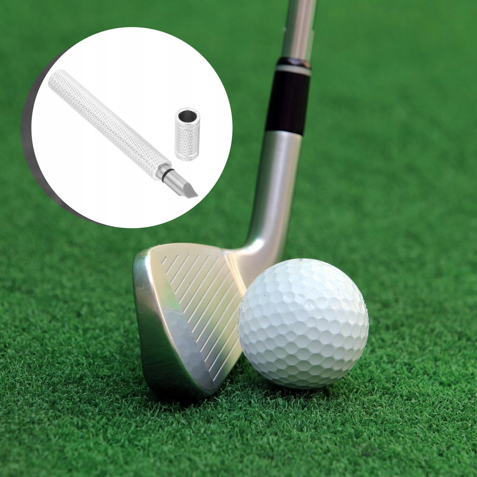 Golf Putter Groove Club Putter Cleaner i srebro Marka Tongina