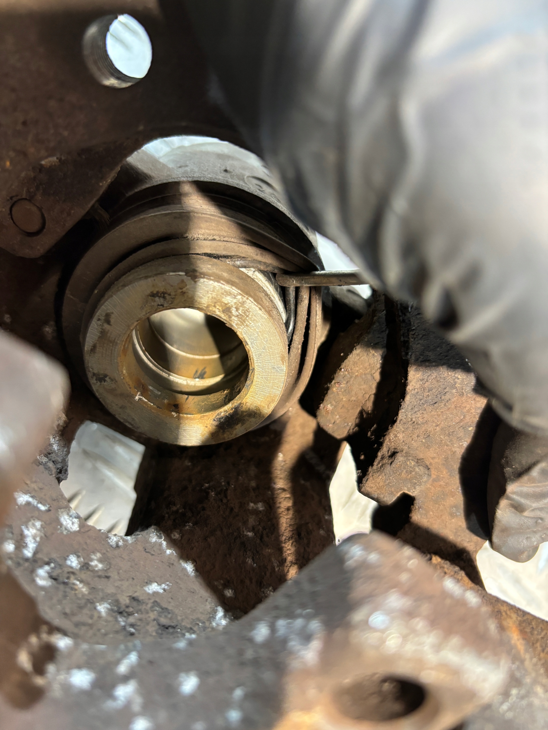 caliper brake right rear part BMW E60 2,0D