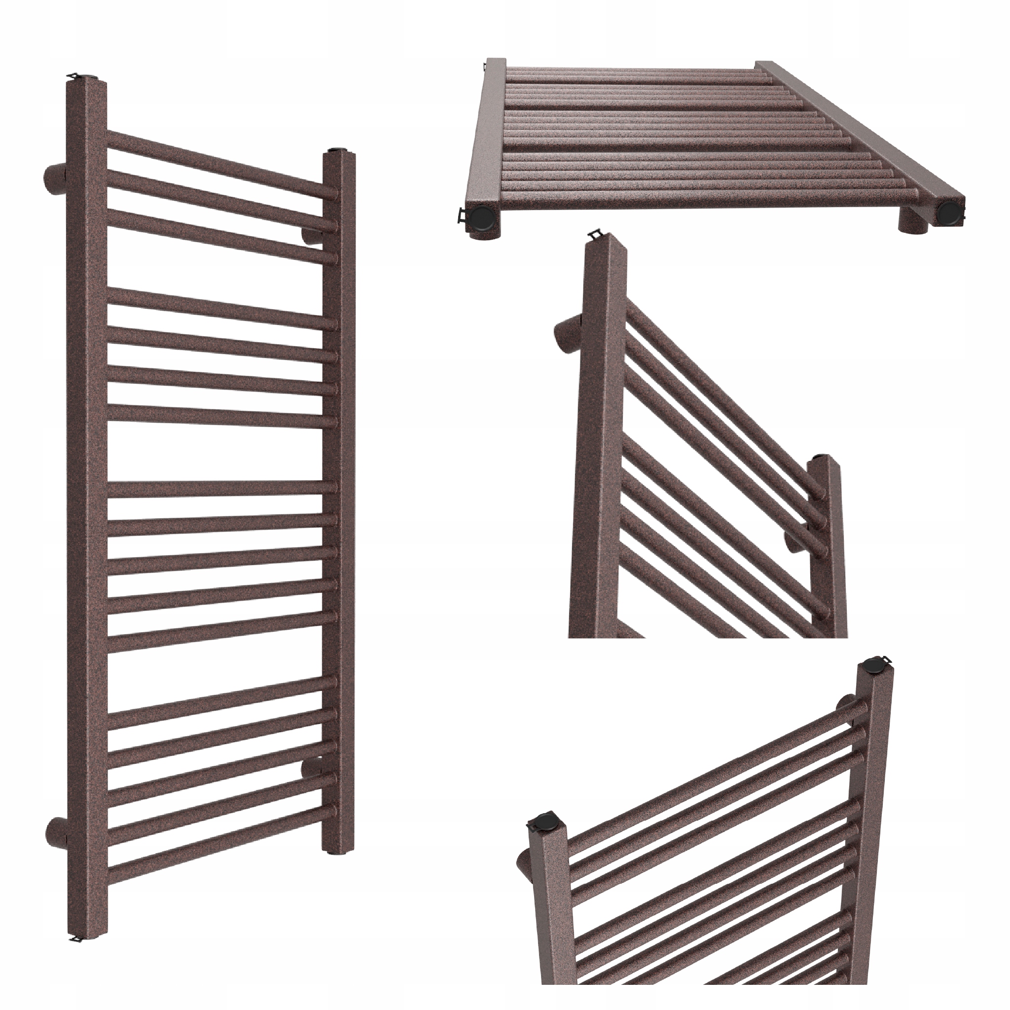 Koupelnový Radiátor Dave 1350x450 Bordo