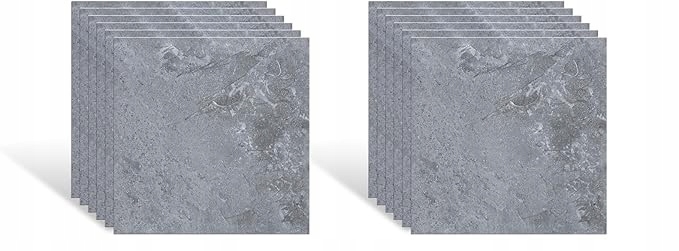 Veelike Vintage betonové vinylové dlaždice 30x30 cm, 12 kusů, samolepicí