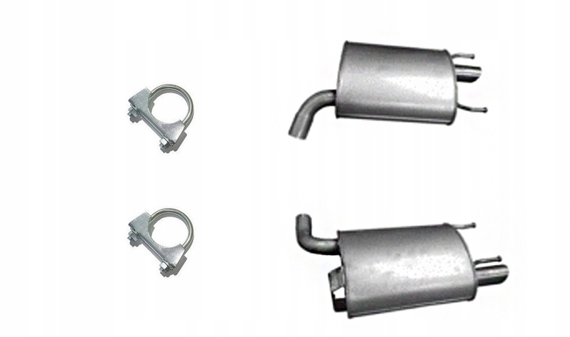 LEXUS IS 250 2.5 (OD 2005r) TŁUMIK KOŃCOWY TŁUMIKI