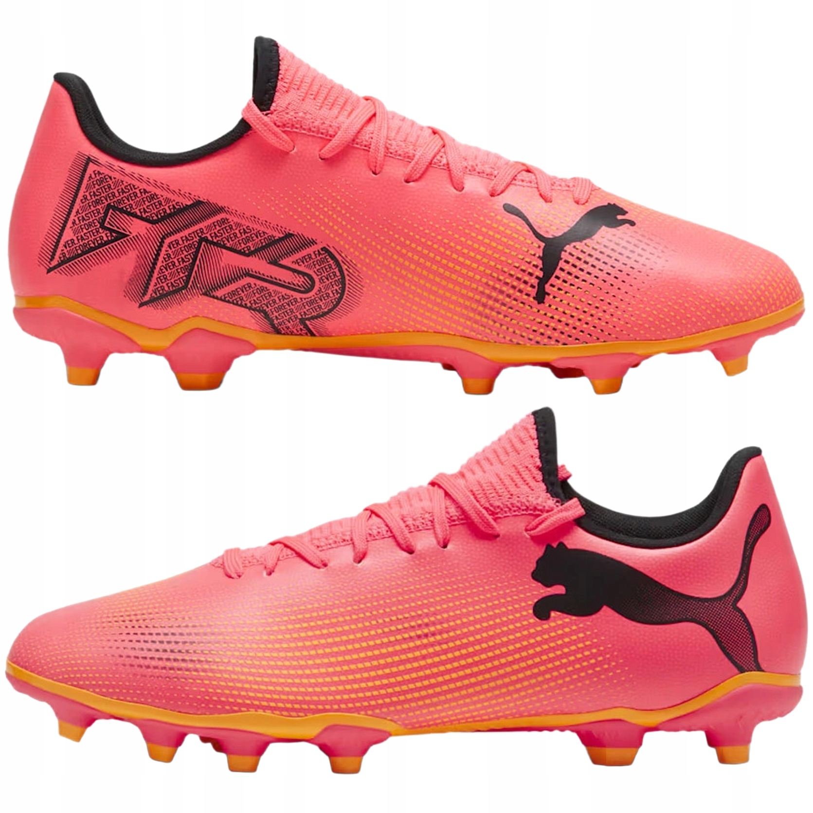 Puma růžové kopačky Future 7 Play Fg/ag 107723 03 42