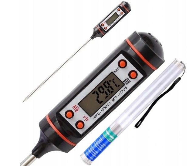 

Termometr Do Mięsa Szpilkowy Sonda LCD