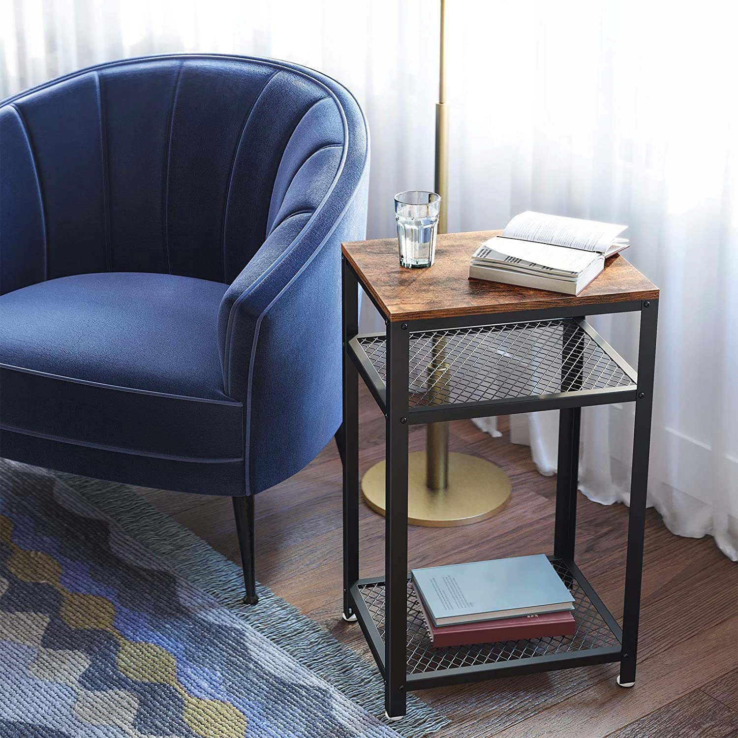 LOFTOWY RUSTYKALNY STOLIK WIELOFUNKCYJNY Marka Zanzara