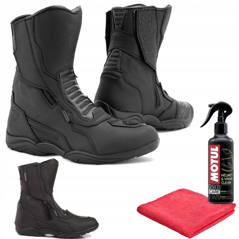 Buty motocyklowe Rebelhorn Scout Black Matt 45