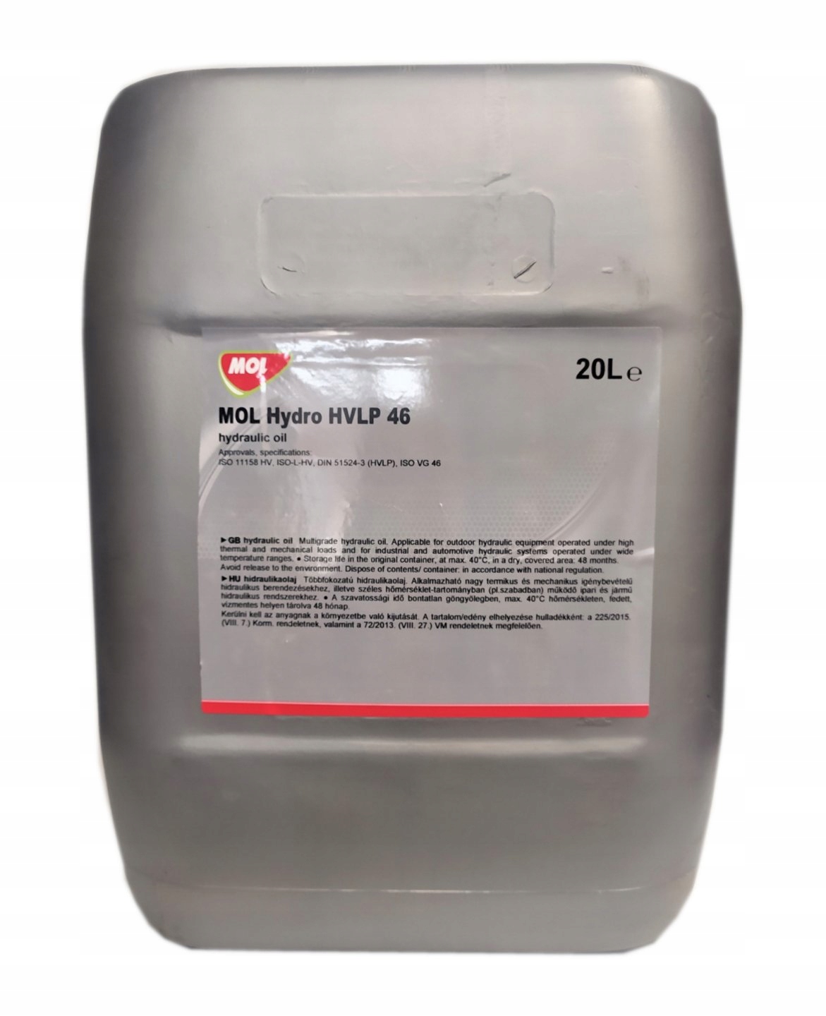 

Mol Hydro Hvlp 46 20L. Olej Hydrauliczny