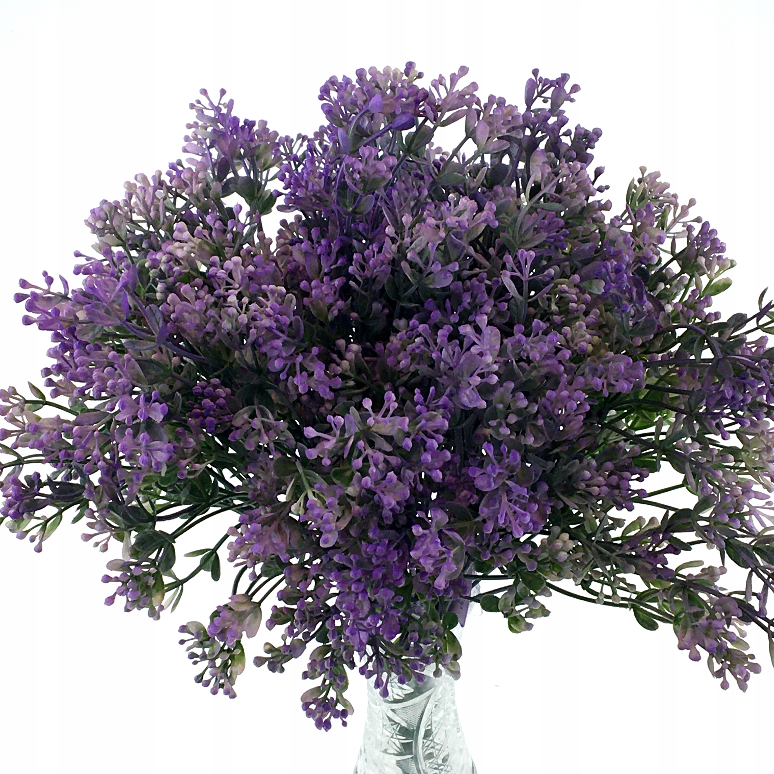 

Bukiet Fiolet-lawenda 35cm Pączki Kulki Omszone