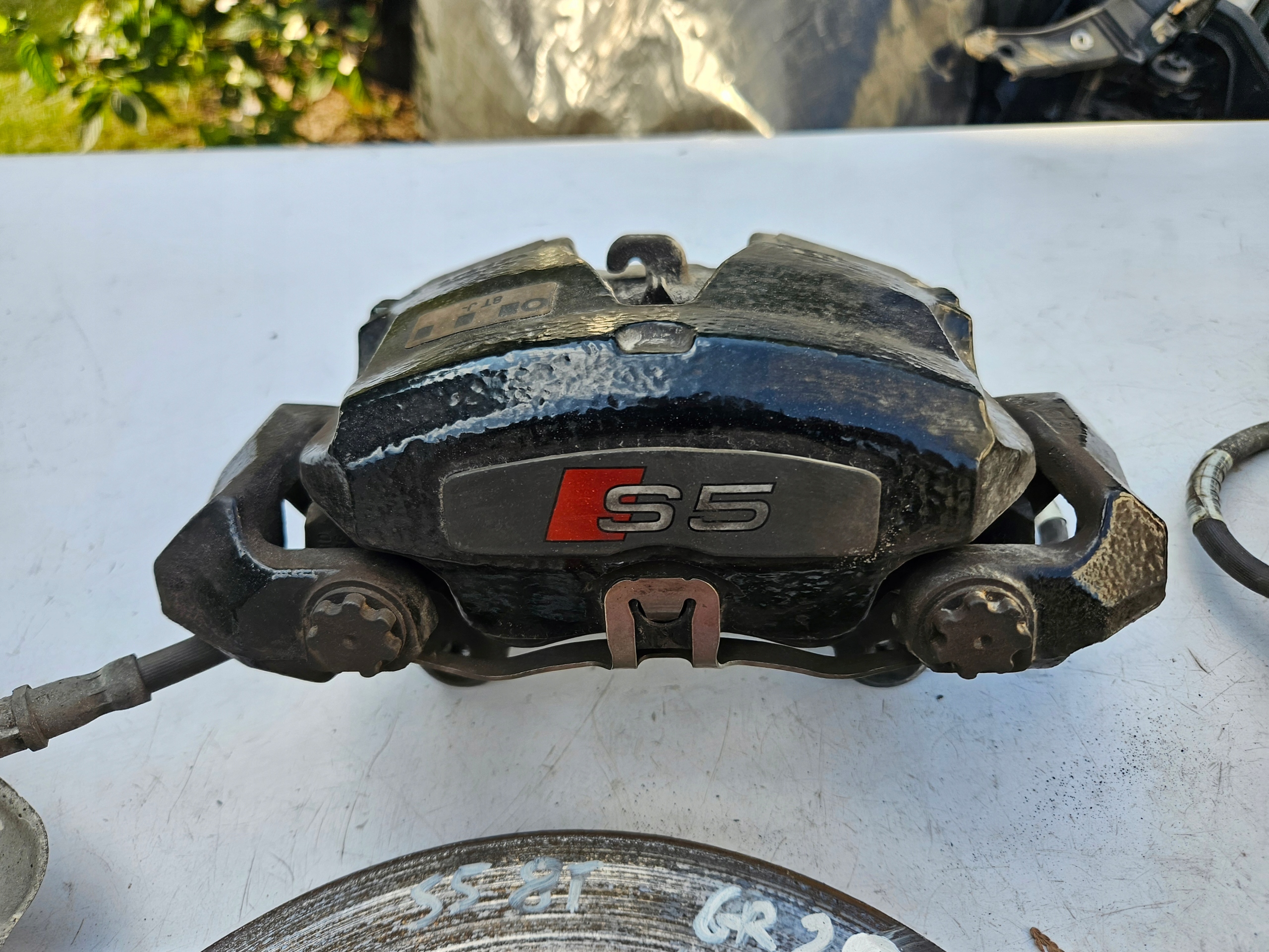 calipers brake HAMULCE front front AUDI S5 8T B8 S4 345 345MM SWAP