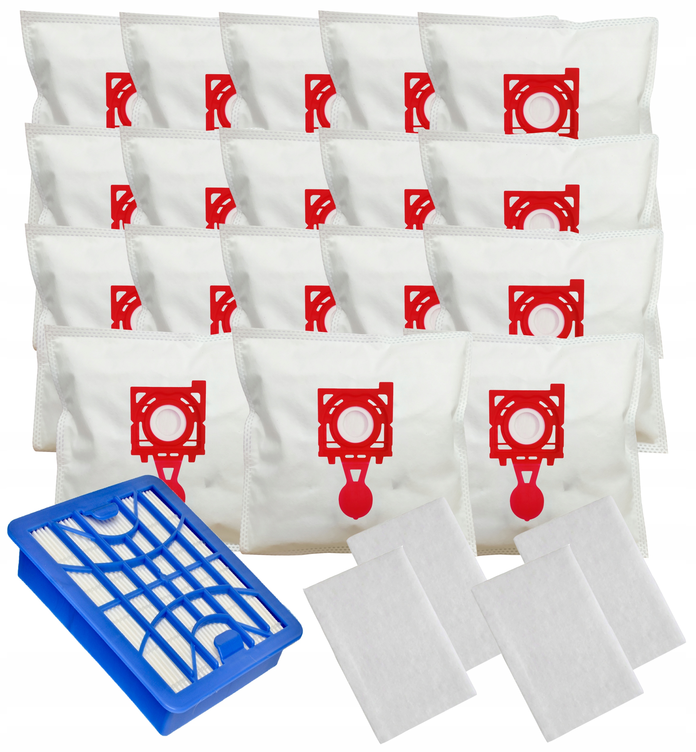 

18x Worki Do Zelmer Jupiter ZVC425HT Filtr Hepa