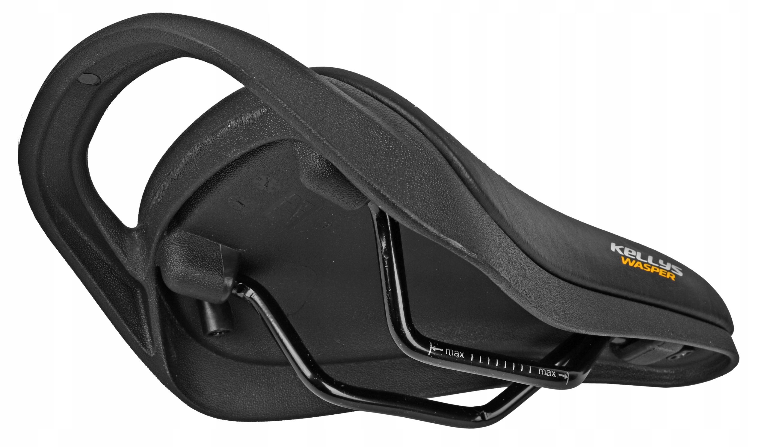 SIODEŁKO ROWEROWE DZIECIĘCE KELLYS WASPER RED Kolor dominujący pomarańcze i czerwienie