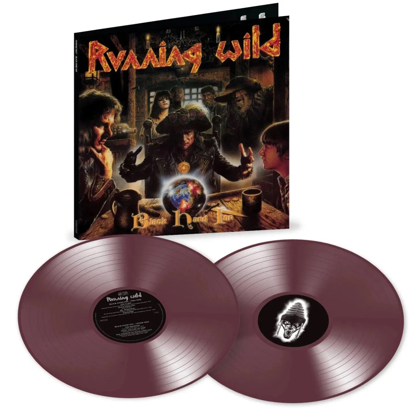 Running Wild: Black Hand Inn (Burgundy Vinyl) 2Vinyl (lp)