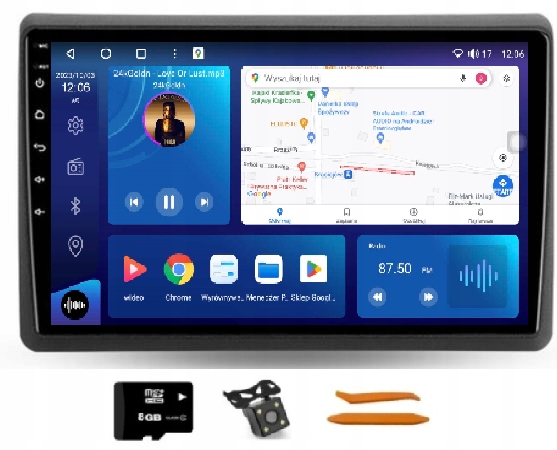 Rádio Android Navigácia Qled Carplay 256GB Opel Movano 2 Nissan NV400 10-19