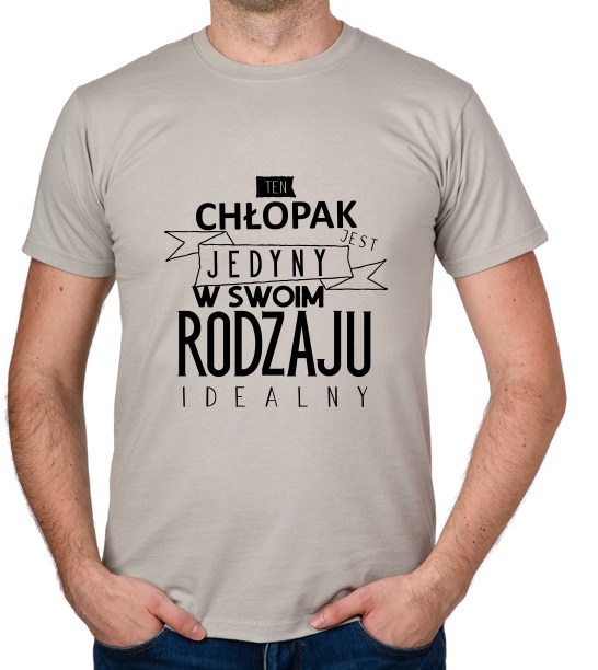 

koszulka Chłopak Jedyny W Swoim Rodzaju prezent