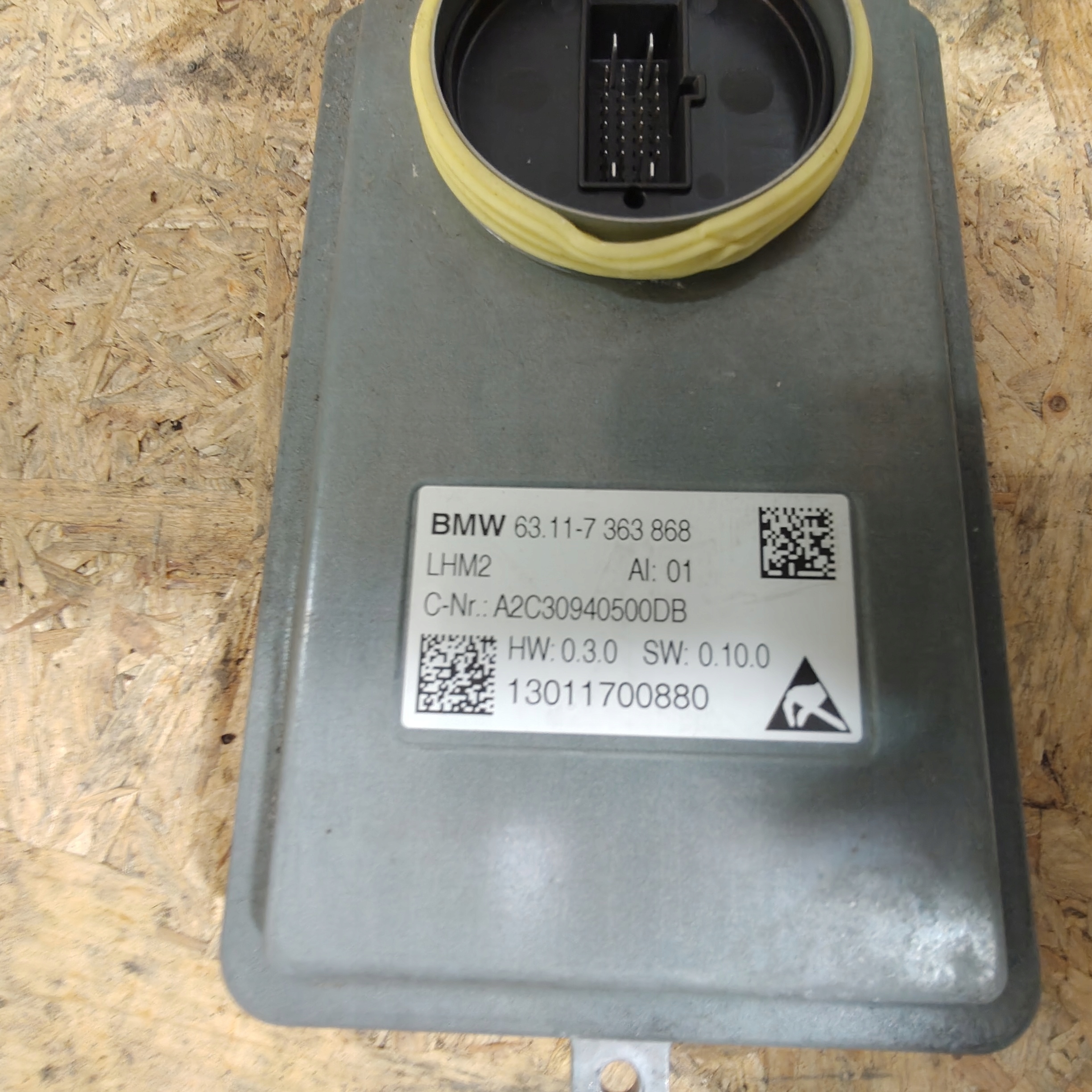 control unit lights front BMW 7 F01 LCI 7363868