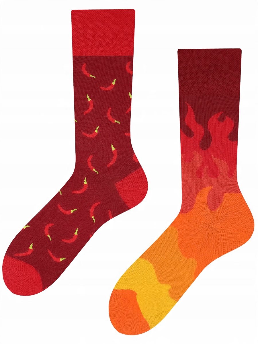 

Kolorowe skarpety Todo Socks Papryczki Chilli 4346