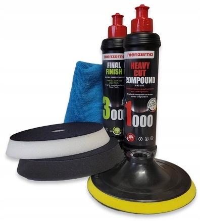 Menzerna HCC1000 FF3000 набор полировальных губок