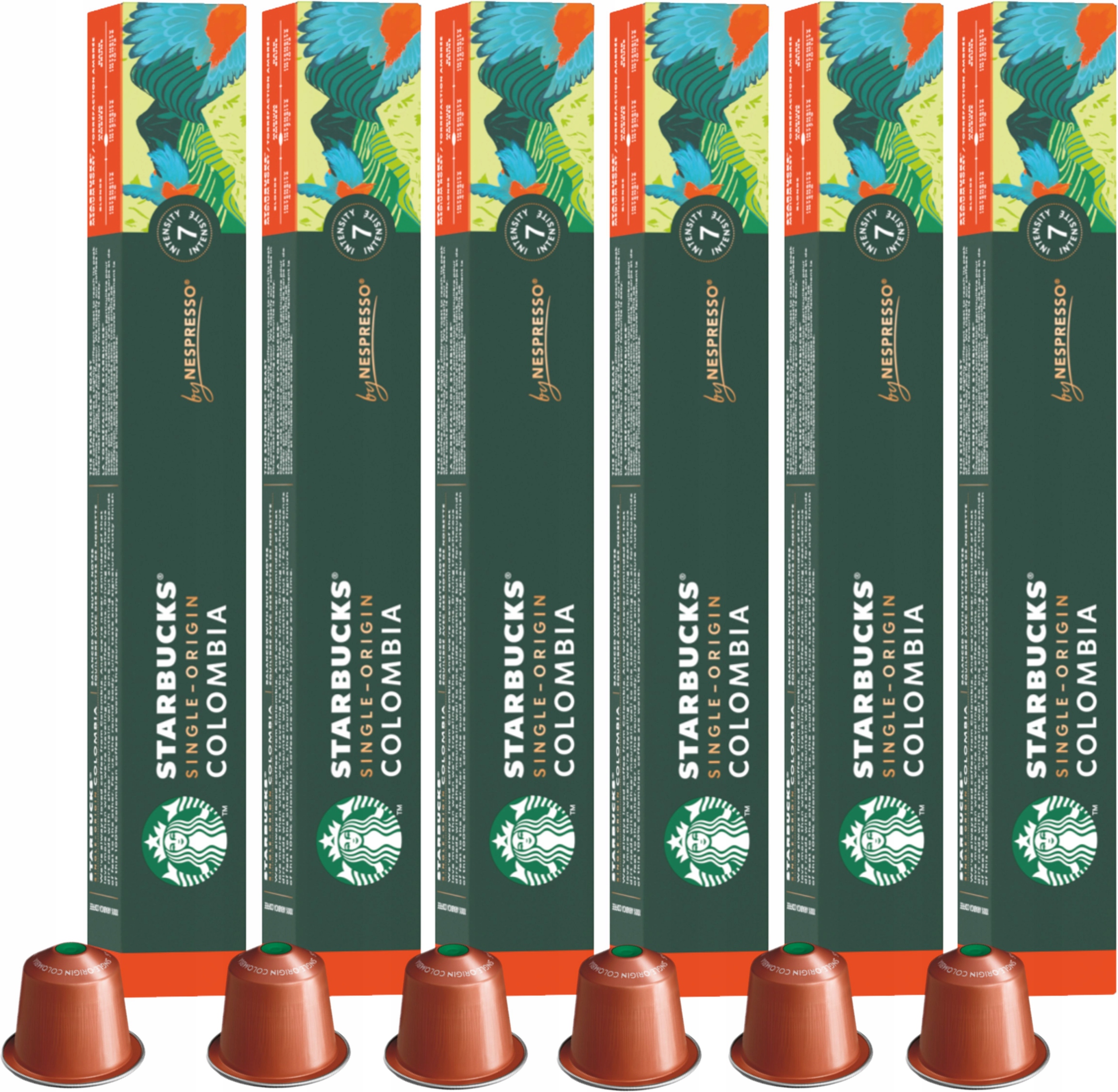 Kapsułki do Nespresso Starbucks Colombia 6 x 10 kapsułek