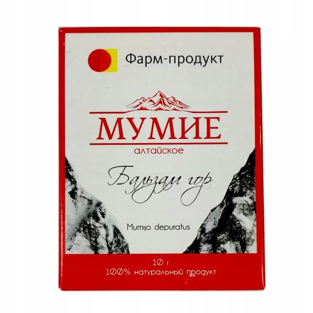 

Mumio Shilajit Ałtajskie Balsam Gór 10g