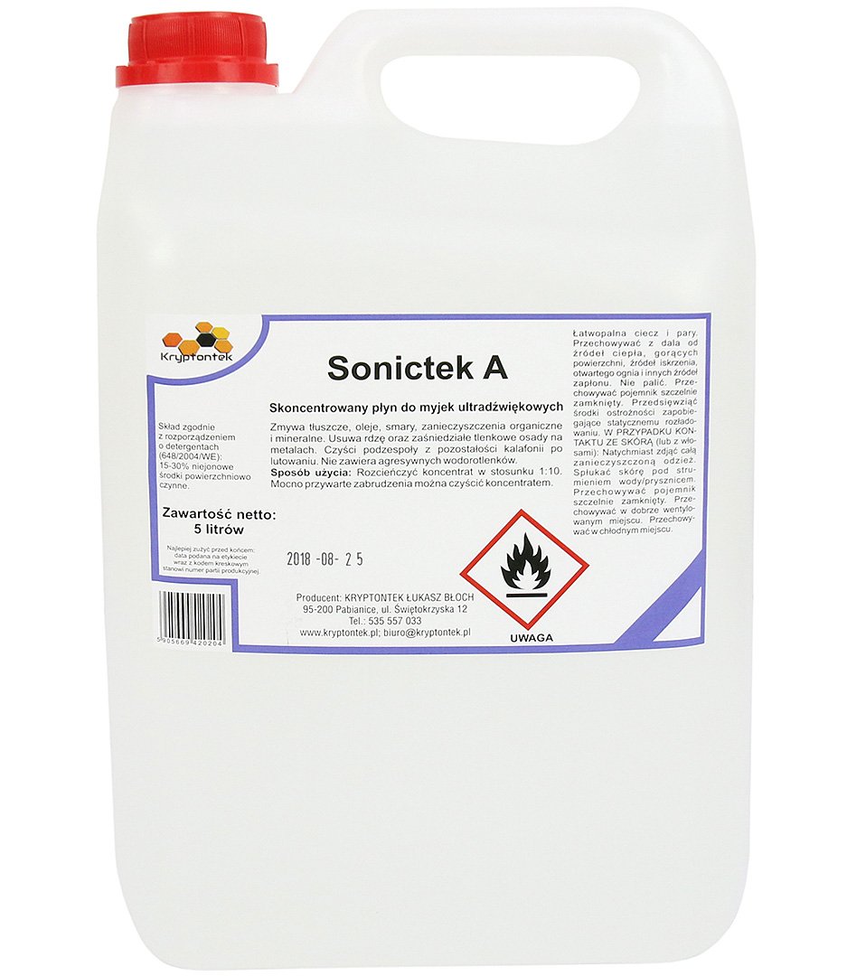 Myjka ultradźwiękowa Kryptontek Sonictek A 100 W
