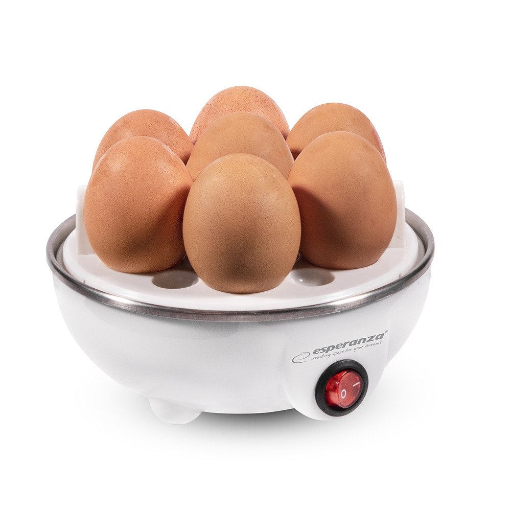 JAJOWAR AUTOMAT DO GOTOWANIA JAJEK DO 7 JAJ JEDNOCZEŚNIE DOMOWY + MIARKA Model Egg Master