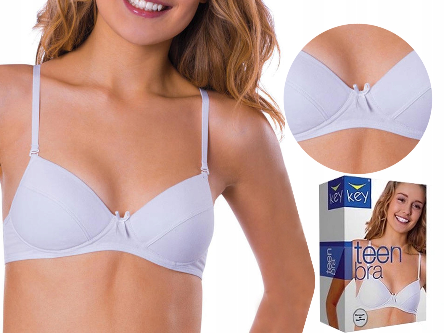 

Biustonosz młodzieżowy Tbc 024 65 Bb Biały