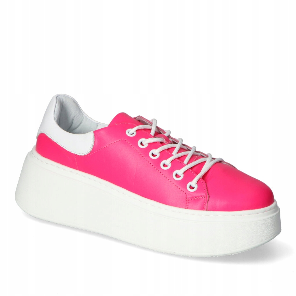 Tenisky Damiss 723 Růžová neonová/Bílá lico 36