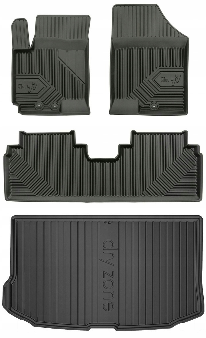 Set 77 Koberce a rohože Kia Venga 2009-2019 g