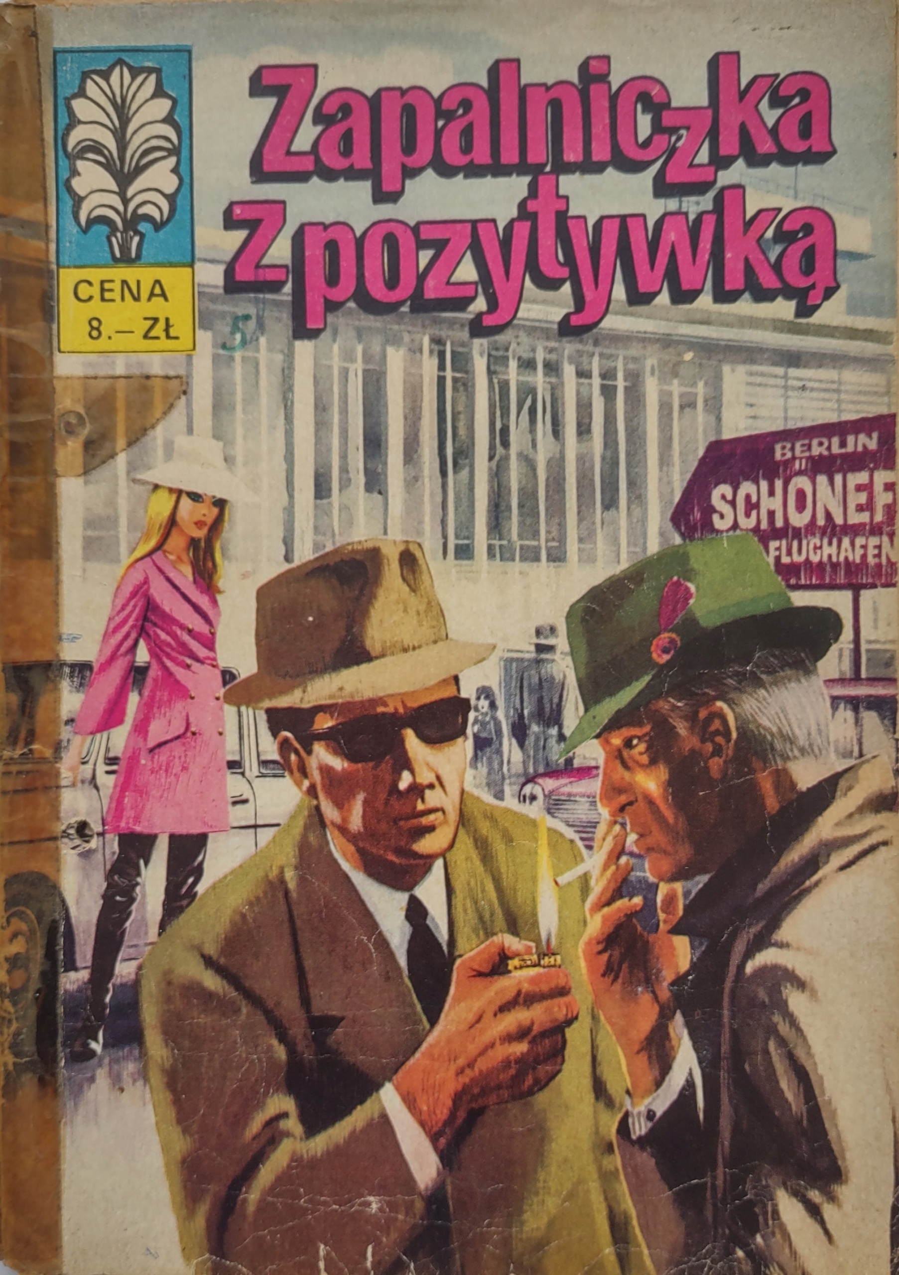 Kapitan Żbik Zapalniczka z pozytywką Rosiński PRL
