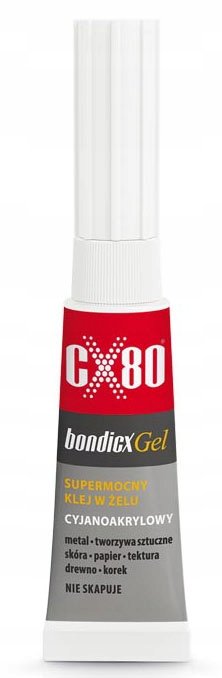 

CX80 Bondicx Gel 3G. 138 Bardzo Mocny, Uniwersalny