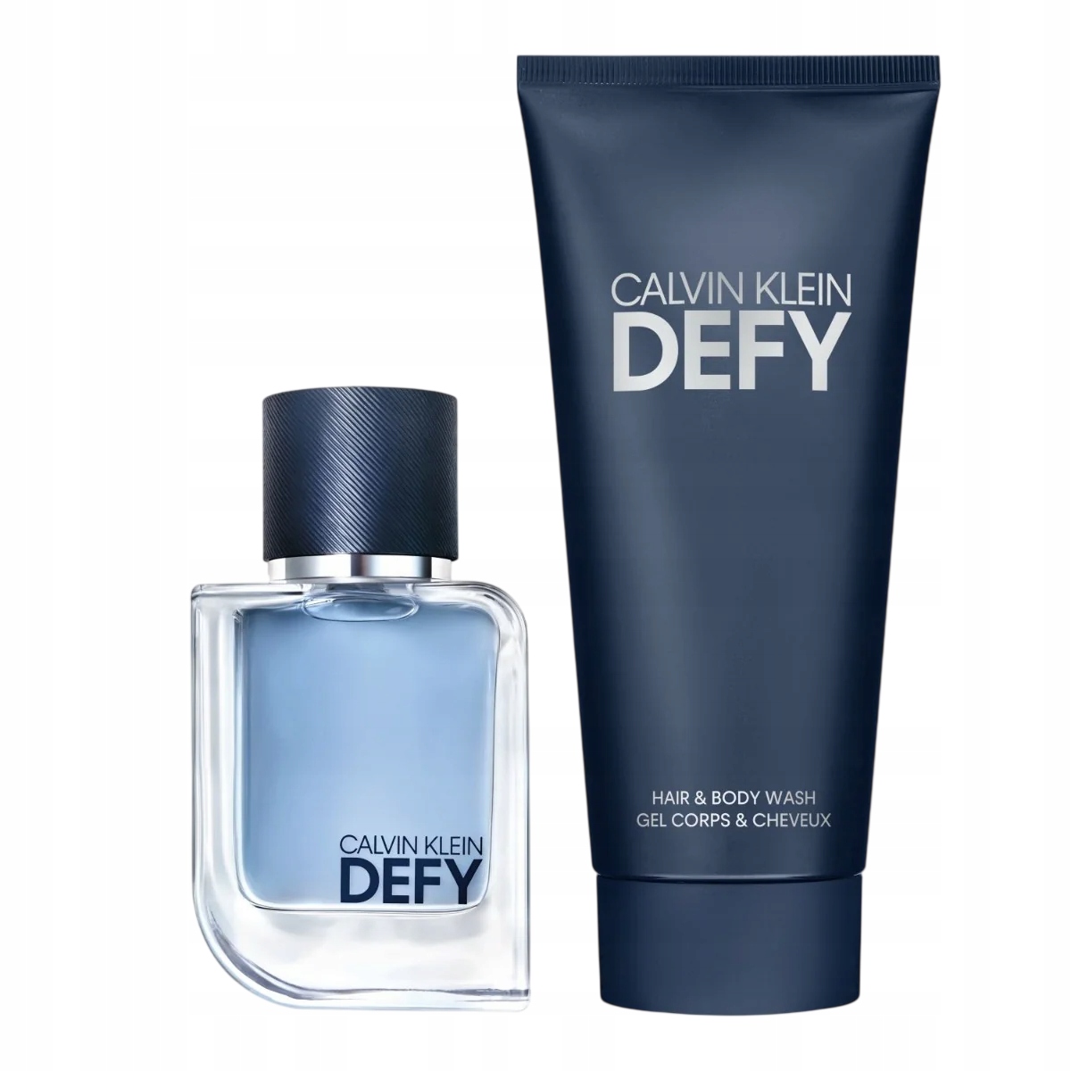 Set Calvin Klein: Defy, Woody-aromatic, Shower Gel & Shampoo 2-In-1