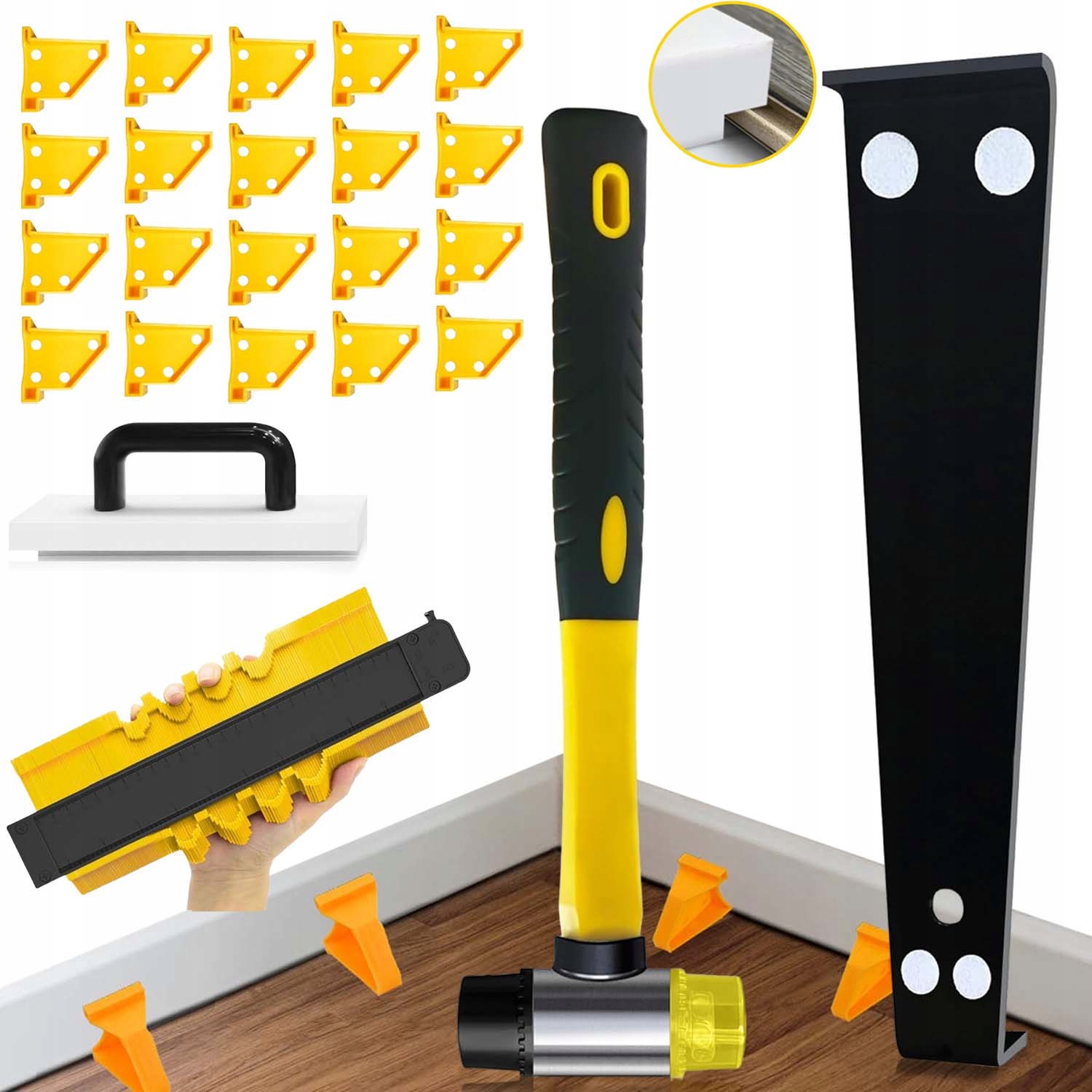 Montážní Sada Pro Pokládku Panelů S Oboustranným Kladivem