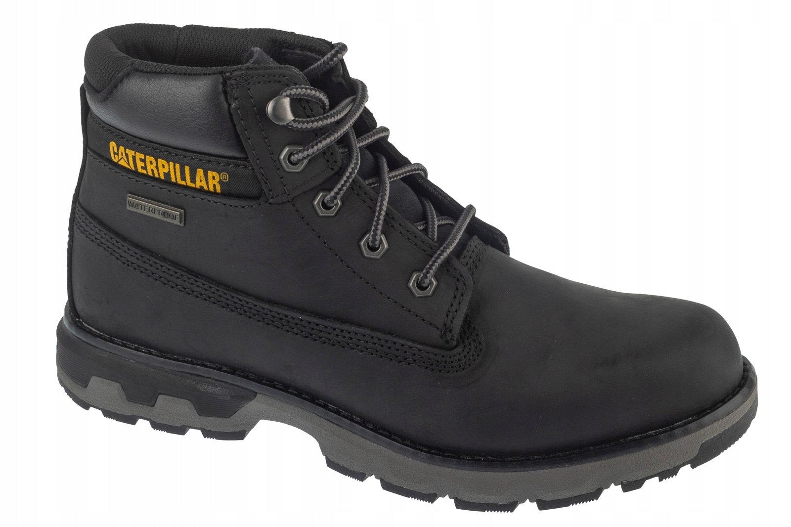 Pánské kotníkové Kotníkové Boty Caterpillar Pursue Wp [42] z nubuku, černé
