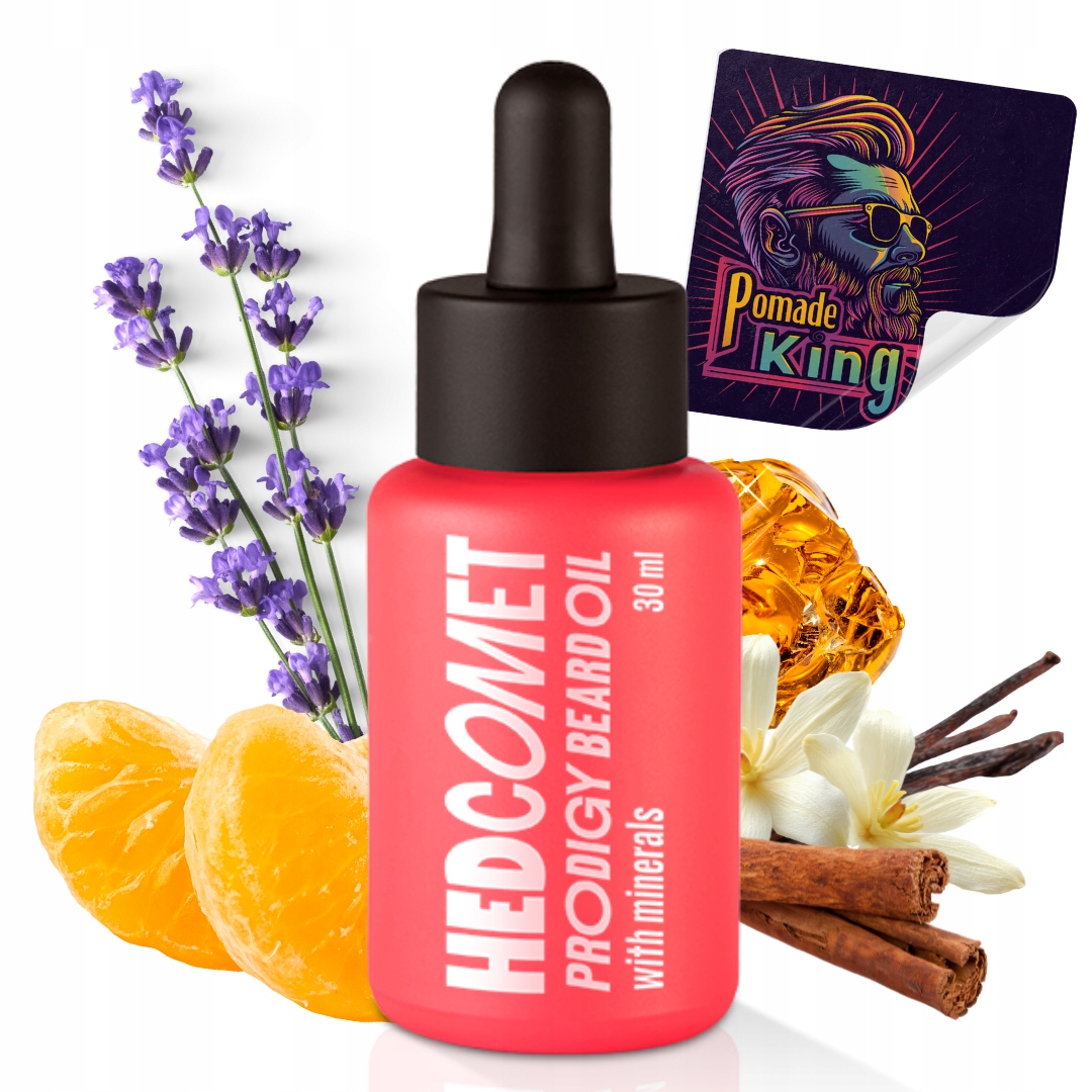 Hedcomet Prodigy Beard Oil s minerály Kondicionační olej na vousy 30 ml
