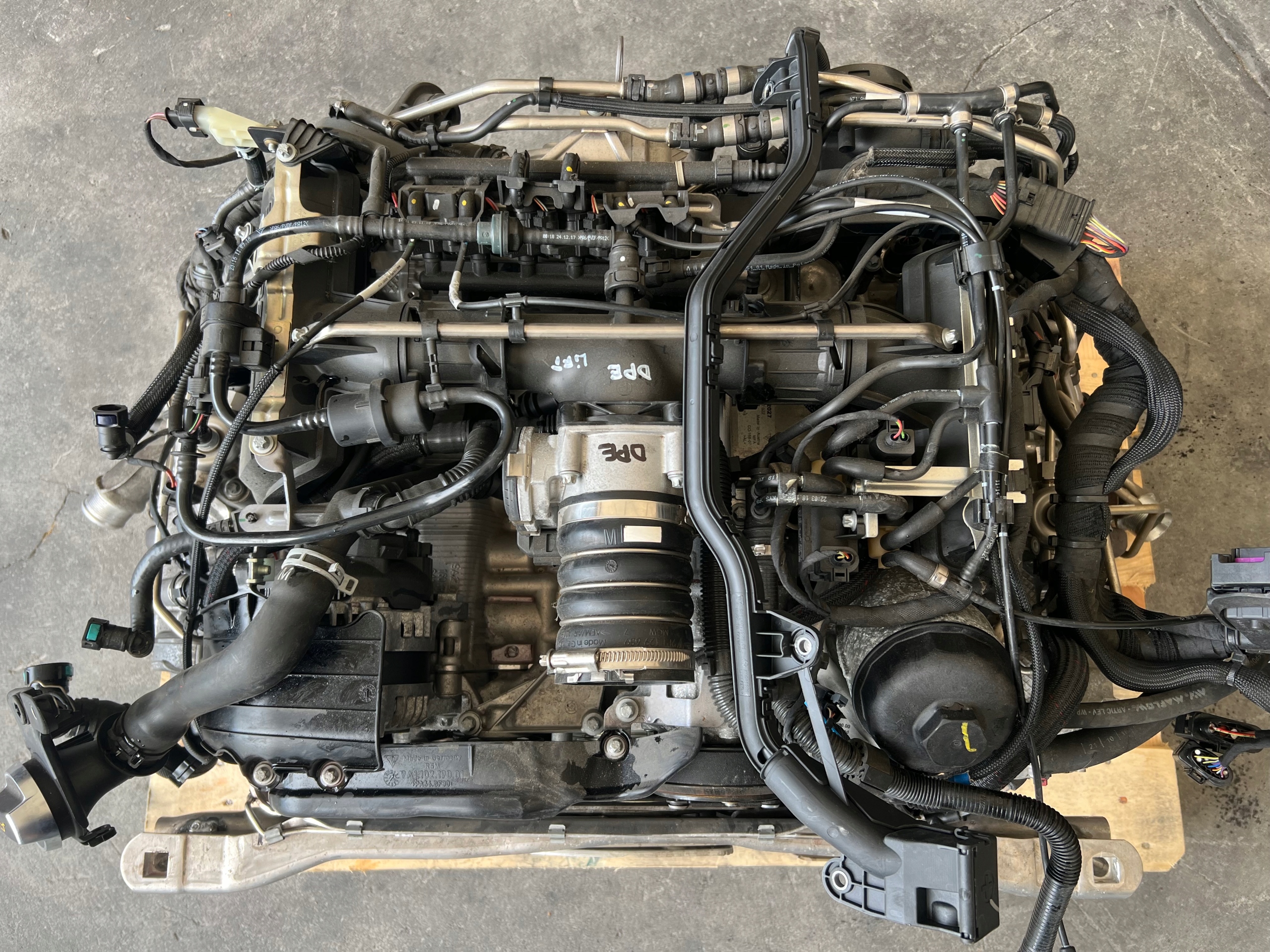 PORSCHE 911 991 LIFT DPE SILNIK KOMPLET TURBO