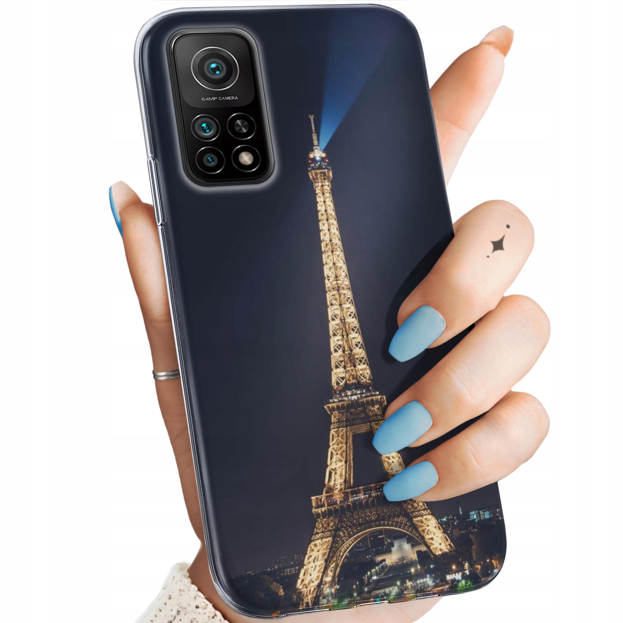 Etui Do Xiaomi MI 10T Pro 5G Paryż Francja Eiffel Obudowa Pokrowiec
