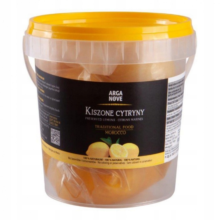 

Kiszone Cytryny Marokańskie Tagine Tadżin Aż 800g