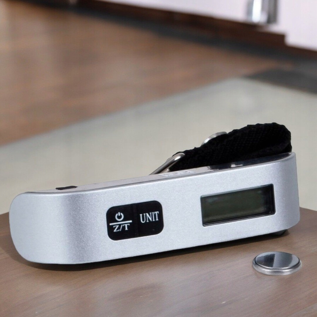 WAGA BAGAŻOWA LOTNICZA PODRÓŻNA TURYSTYCZNA 50KG Cechy dodatkowe funkcja tary hak pasek