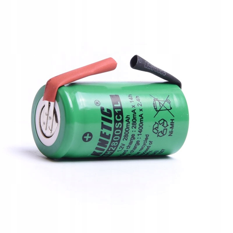 AKUMULATOR 1,2V 2800mA NiMh do lutowania Kod producenta 00-373-00