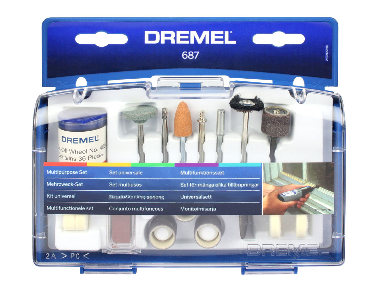 Jeu de 52 accessoires 687 DREMEL 96000687