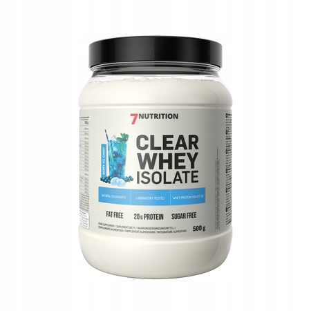 7NUTRITION Clear Whey Isolate 500G Doplněk Stravy Izolát Bílkovina Masa