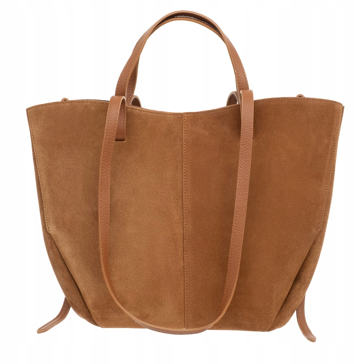 Taška s kapsou Semišová Vezze Tazza Ruda