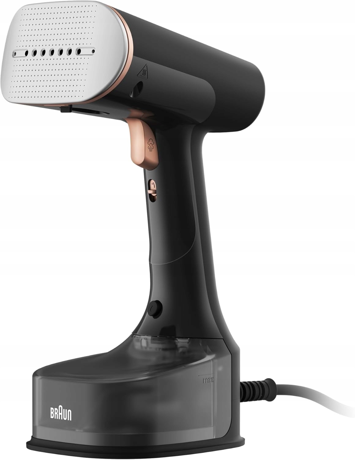 Braun vertikální 3D žehlička na páru 35 g/min, objem 250 ml, kabel 3 m
