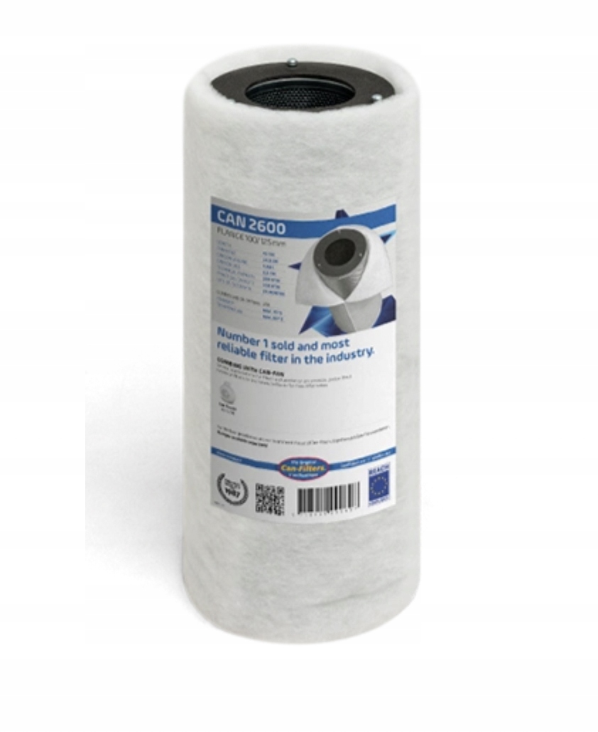 Uhlíkový filtr Can Original 2600PL 150-200 m3/h 100/125 mm