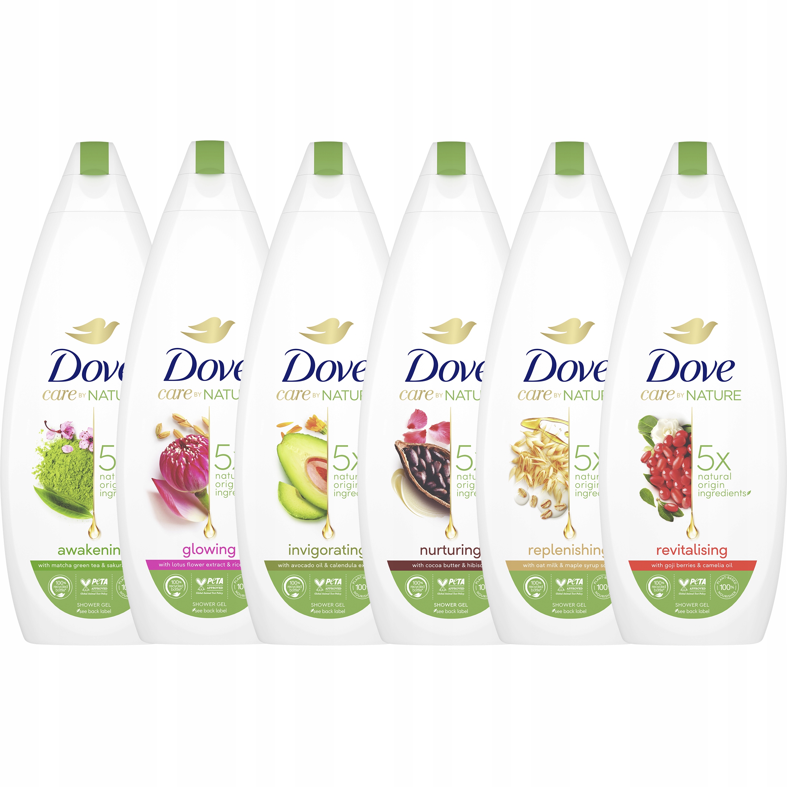 

Dove Żel Pod Prysznic Care By Nature 600ML x6 MIX