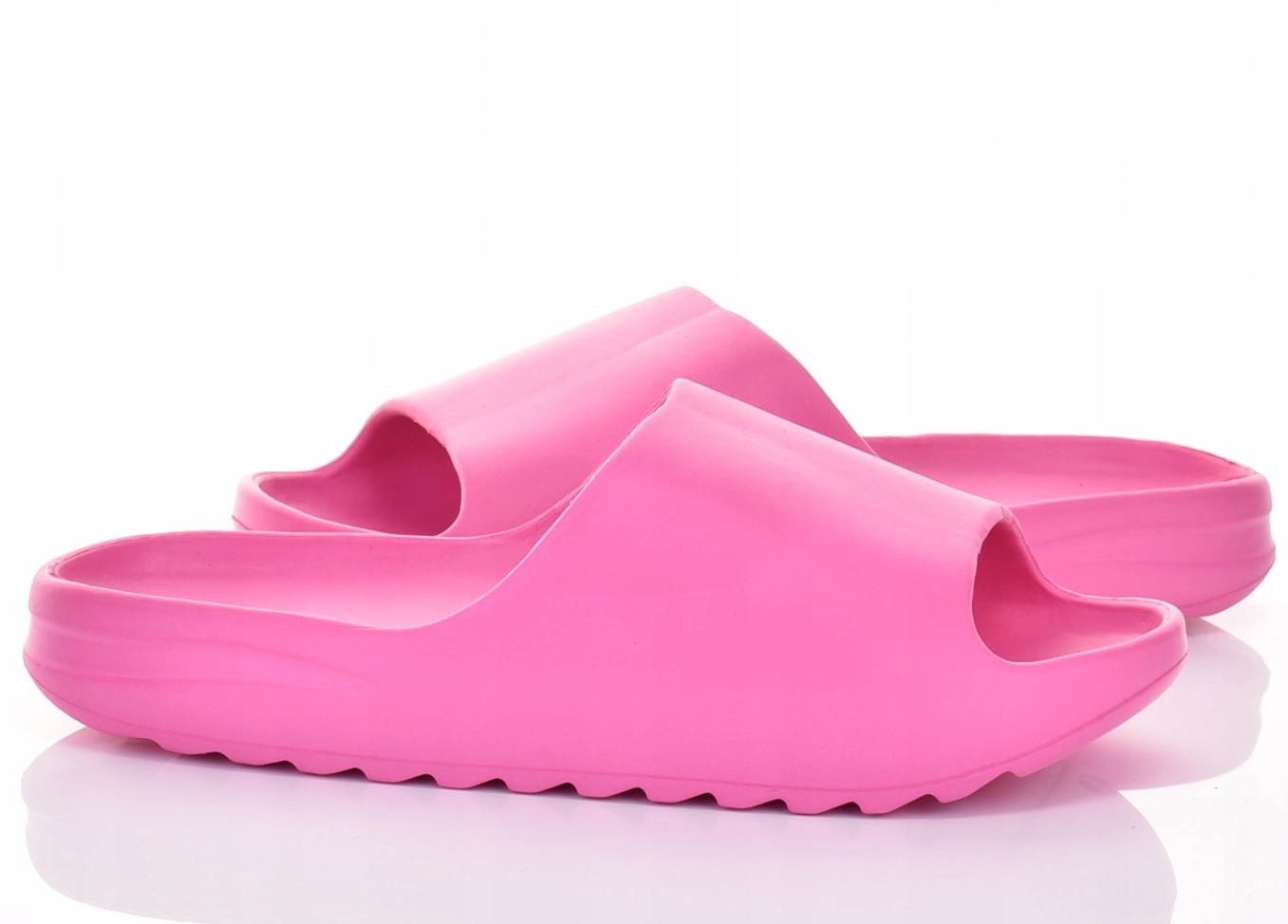 KLAPKI DAMSKIE GUMOWE LEKKIE SOLIDNE WYGODNE NA PLAŻE DO DOMU Rozmiar 36