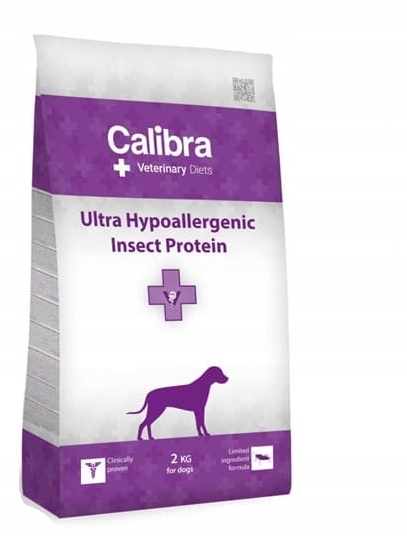 Levně Calibra Calibra Veterinary Diets Dog Ultra Hypoalergenní hmyzí protein 2k