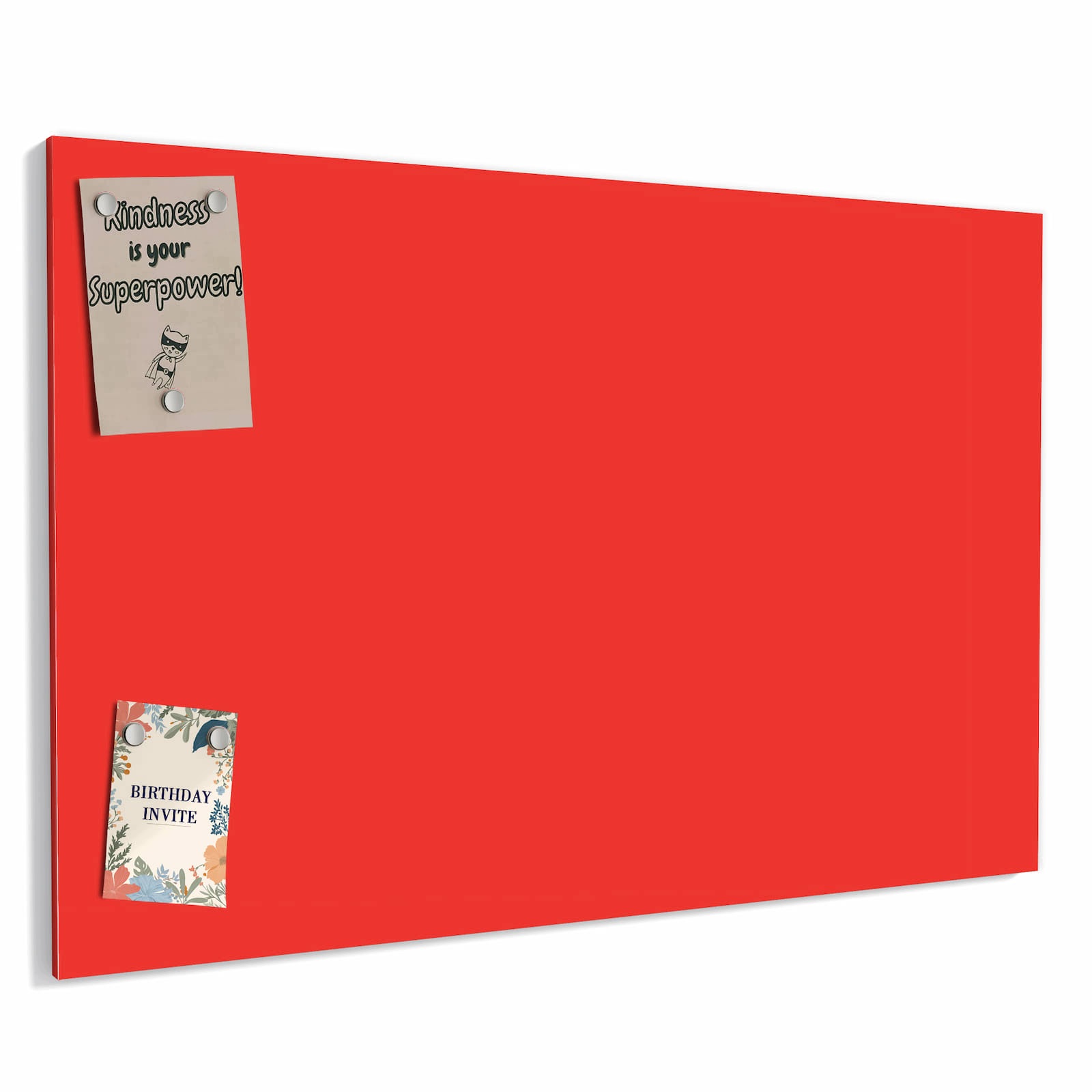 Magnetická tabule Červené Pozadí A 60 × 40 cm