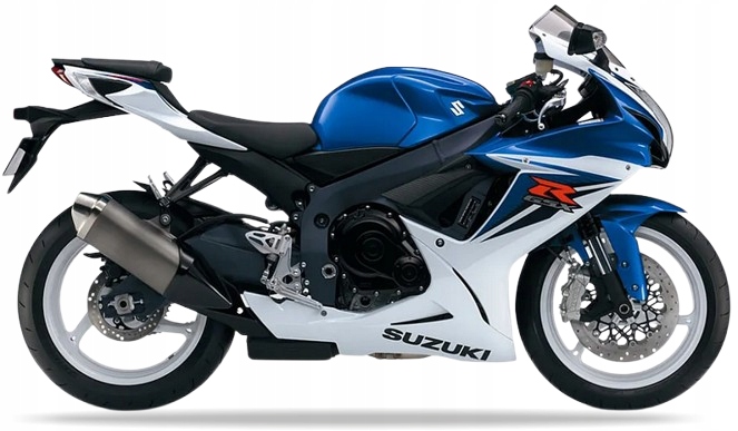 Samolepky Juula Pro Suzuki Gsxr 600 2011-2012 Modré Ysf Bílé Ybd